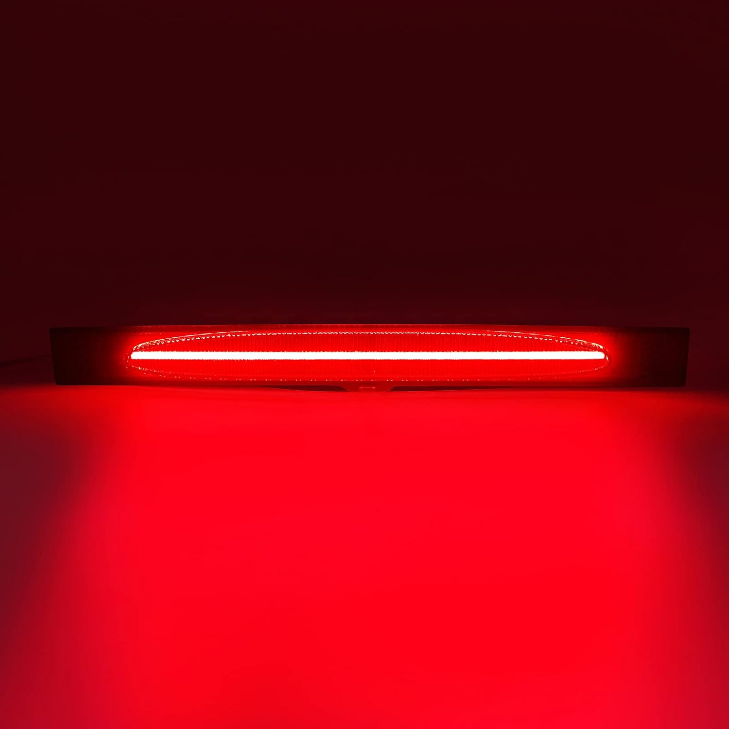 Smoked Lens LED 3rd Third Brake Light Replacement for C6 2005-2013, Center High Mount Rear Cab Stop Lamp Replace OE 10440719