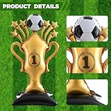 Giant Standing Soccer Trophy Balloon, 59in/150cm Champion Football Mylar Foil Balloon for Sports Theme Birthday Party Decorations & World Cup Game Day Supplies - Image 4