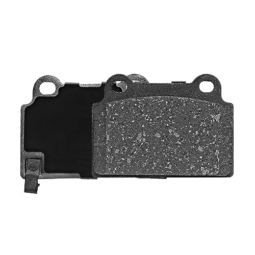 Image of Detroit Axle - Rear Brake Pads for 2008-2015 Mitsubishi Lancer, Ceramic Brake Pads w /Hardware 2009 2010 2011 2012 2013 2014 Replacement