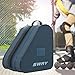 Zxpjkyu Roller Skate Bag Skating Shoes Carry Bag with Adjustable Shoulder Strap Top Handle, Blue