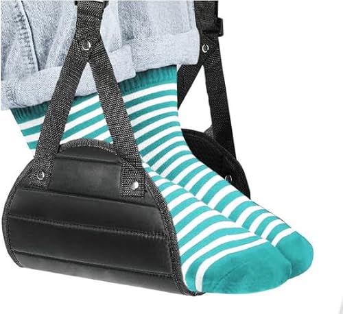 Travel Foot Rest Airplane Footrest Hammock Portable Leg Rest Ideal