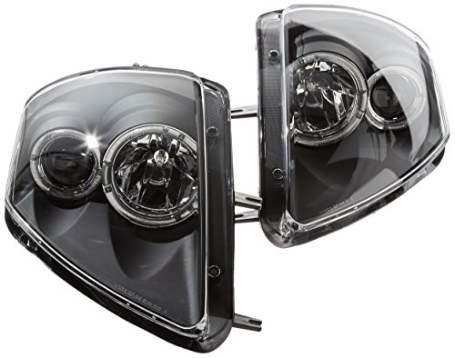 Spec-D Tuning LHP-ELP00JM-WJ Mitsubishi Eclipse Gs Gt Rs Spyder Black Halo Projector Headlights