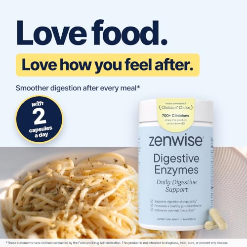 Zenwise Health Digestive Enzymes and Probiotics