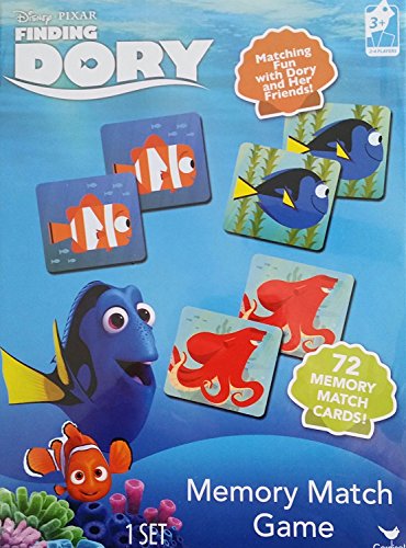 Cardinal Finding Dory Memory Match Game