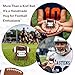 FunisFun Positive Crochet Doll Football Gifts for Rugby Coach, Fathers, Coworkers - Funny Emotional Support Presents for Men, Women, Football Enthusiasts and Birthdays (Rugby, Darkbrown)