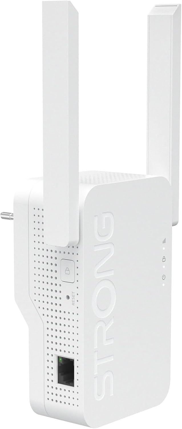 STRONG Ripetitore WiFi 6 AX3000 Dual Band con 2 antenne esterne