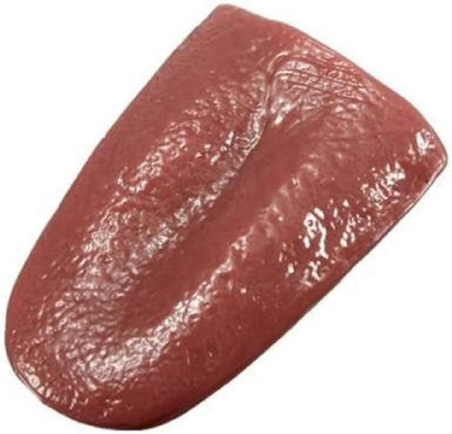 Kuso Tongue Trick Magic Tongue Fake - One Item w/Random Color and Design
