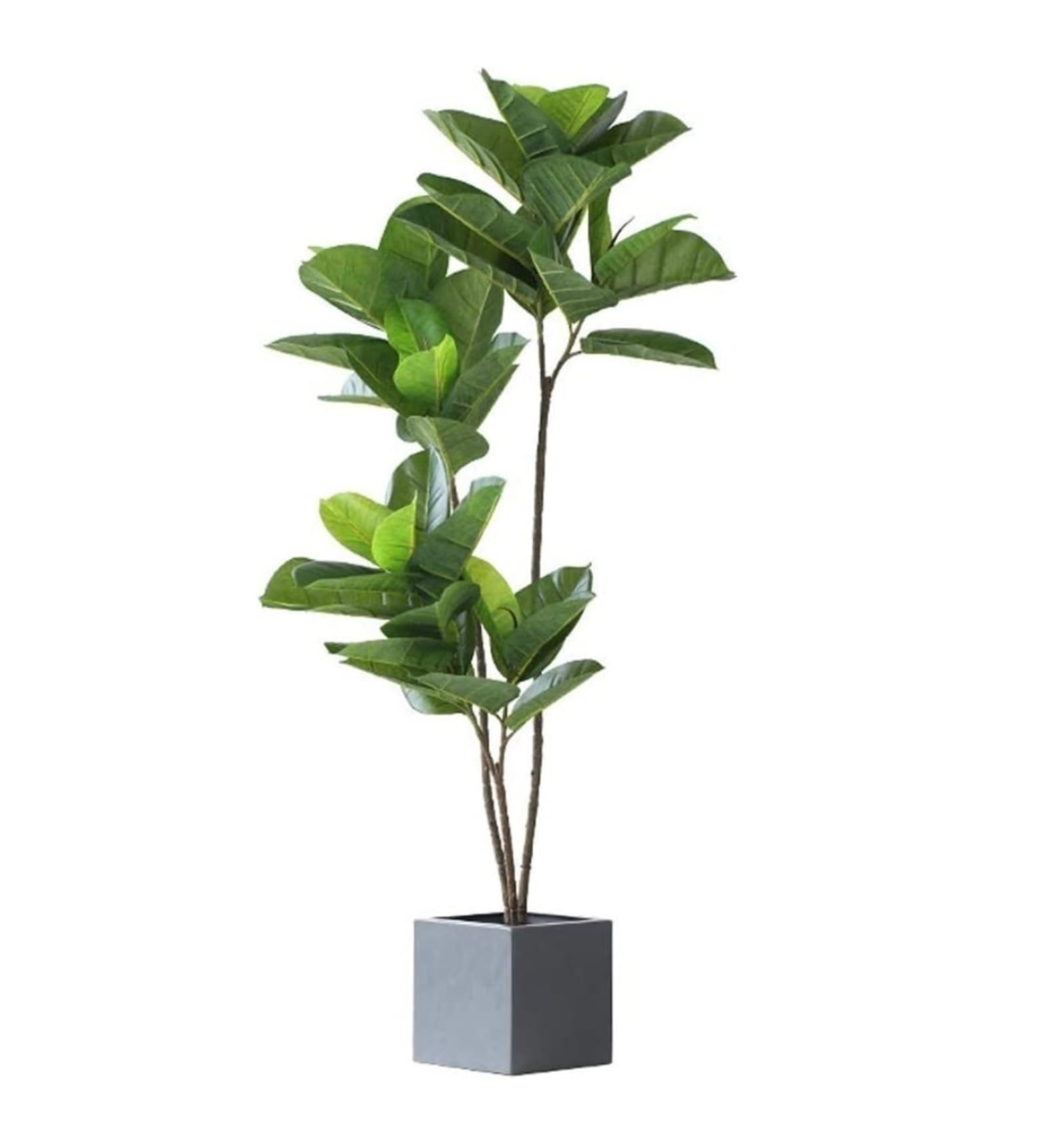 AYCDL Artificial Trees Fake Tree Simulation Plant Decoration Fake Green Plant Decoration Indoor Potted Artificial Plant Bonsai Artificial Plant,B-135cm