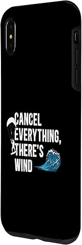 Miniatura 2 de iPhone XS Max There's Wind Kitesurfing Kitesurfer Kiteboard Kitesurf Case
