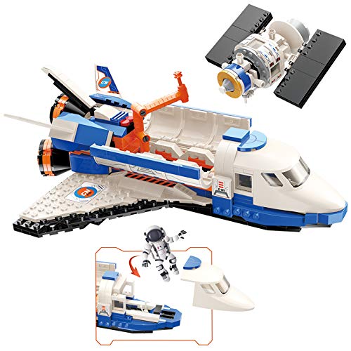 City Space Mars Exploration Space Shuttle Spielzeugbaukasten, City Space Rocket und Launch Control Model Rocket Bauset… – Bild 2