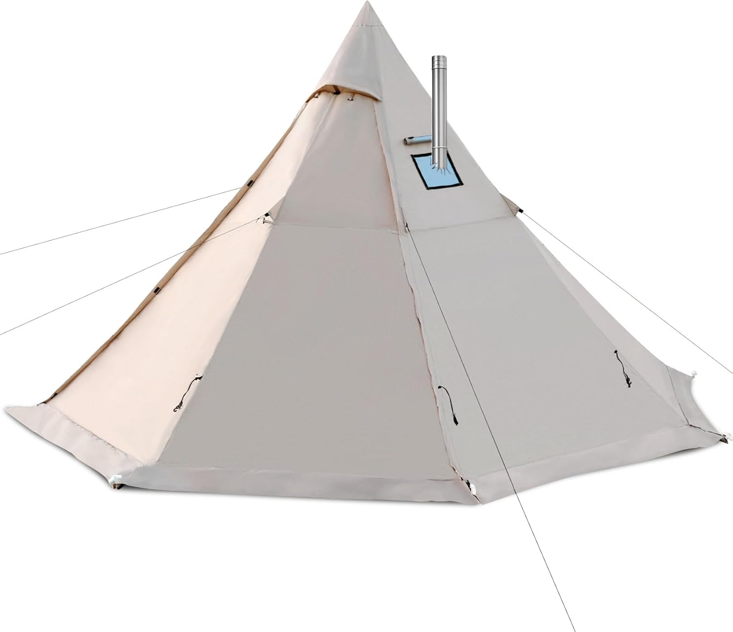 Hot Tent with Stove Jack