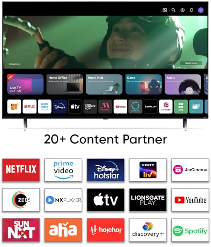 Image of LG 164 cm (65 inches) 4K Ultra HD Smart QNED TV 65QNED80SRA (Ashed Blue)