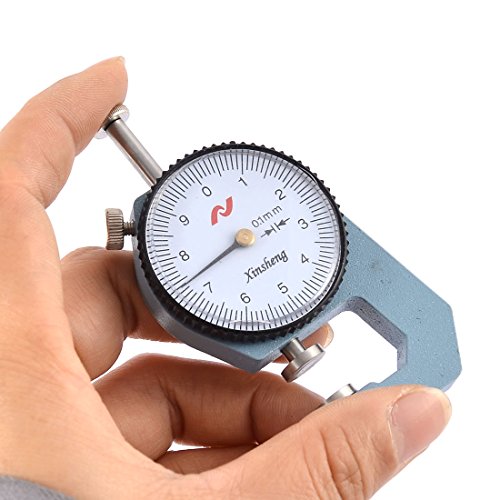Calibrador de Espesor de Dial Aexit 0-10mm con Precisión 0.1mm miniatura 4