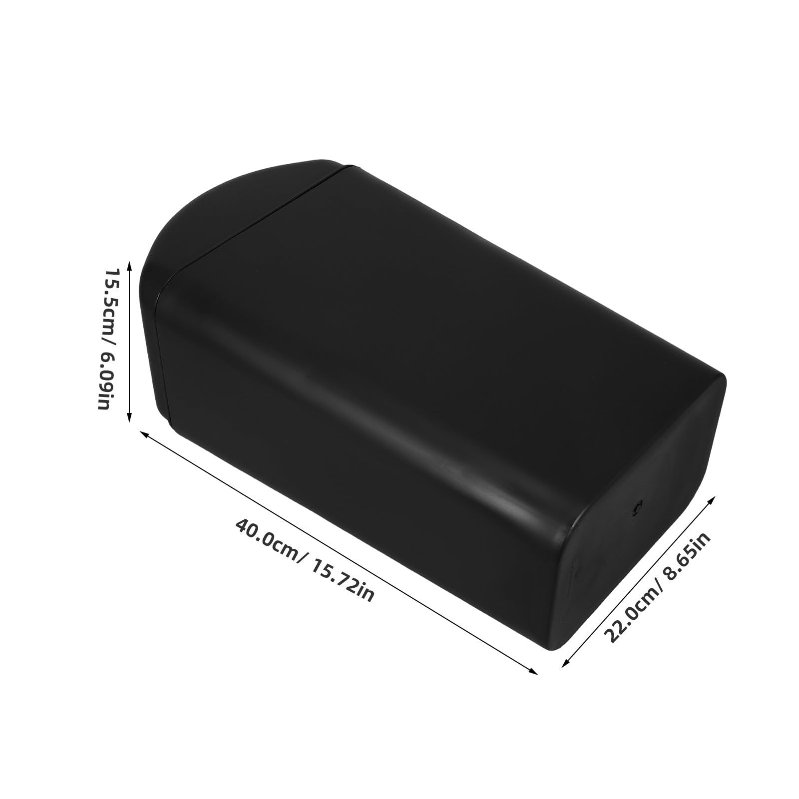 BESTOYARD Cubo de Basura Estrecho con Tapa Sellada para Cocina y Oficina, Diseño Moderno de Pp con Acabado Mate y Ahorro de Espacio