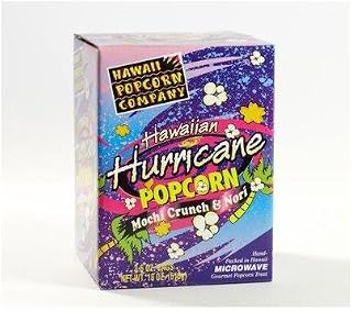 【ハワイアンハリケーンマイクロウェイブポップコーン】3パック入り Hawaiian Hurricane Microwave Popcorn