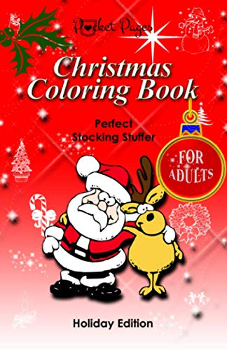 POCKET PAGES - "Christmas Coloring Book" for Adults: Holiday Edition