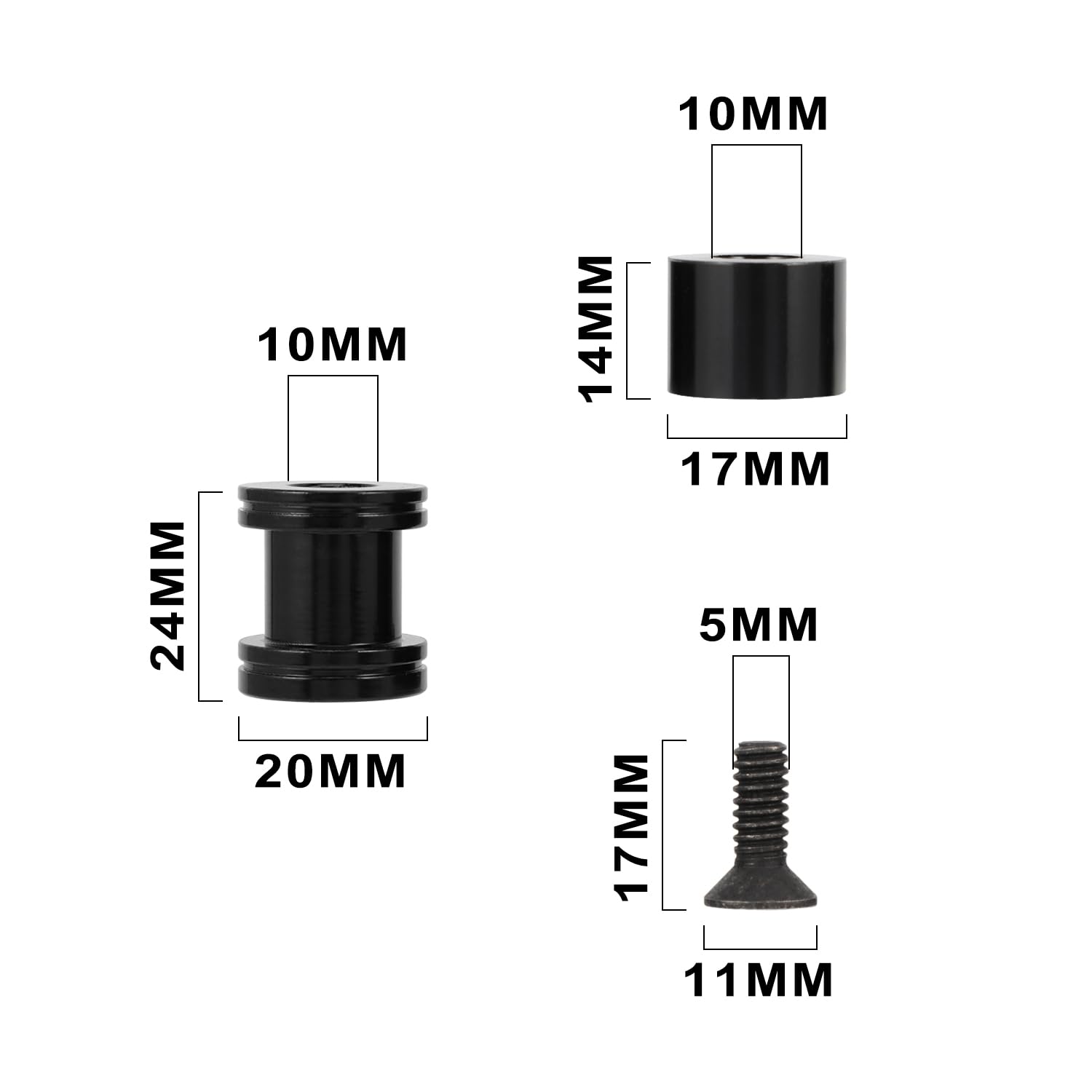 Motorrad 4 Docking Hardware Kits Motorrad Docking Points Sissy Bar Gepäckträger Für Touring Street Glide Electra Glide Road Glide Road King 2009-2024 Schwarz
