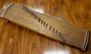 25-string Collection Gayageum Korean Zither Musical Instrument