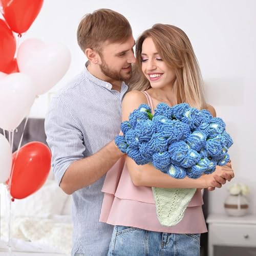 Couverture bouquet fleurs au crochet jetée de canapé boho