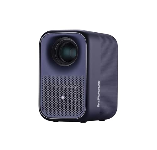 Image of InFocus Apex Master 1080p Full HD Portable Smart Projector with Google TV, Wi-Fi and Bluetooth, Auto Focus & Keystone, 500 Lumens