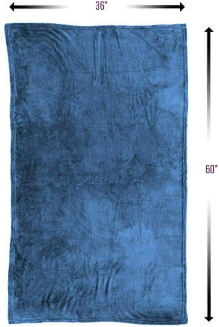 HOCHSTE 4-in-1 Travel Blanket Ultra Plush,Velvelty and Soft French Microfiber Blanket Built-in Carry Case - Image 3