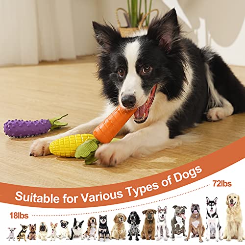 Kxk Squeaky Dog Toys For Aggressive Chewers, Tough Dog Toys For Large Dogs, Durable Dog Chew Toys For Large Medium Breed, Gift For Dogs #TOP2