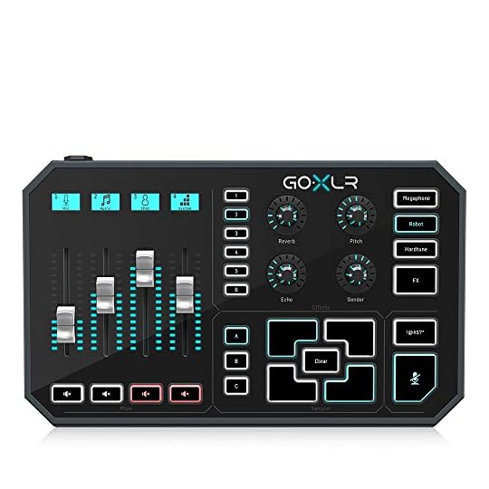TC Helicon GoXLR - Mélangeur, échantillonneur et effets Vocaux pour Streamers