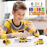 AESGOGO STEM Projects for Kids Age 8-12, Science Kits for Boys, Solar Robot Space Toy Building Kits, Christmas Birthday Gifts for 8 9 10 11 12-14 Year Old Boys Girls Teens.