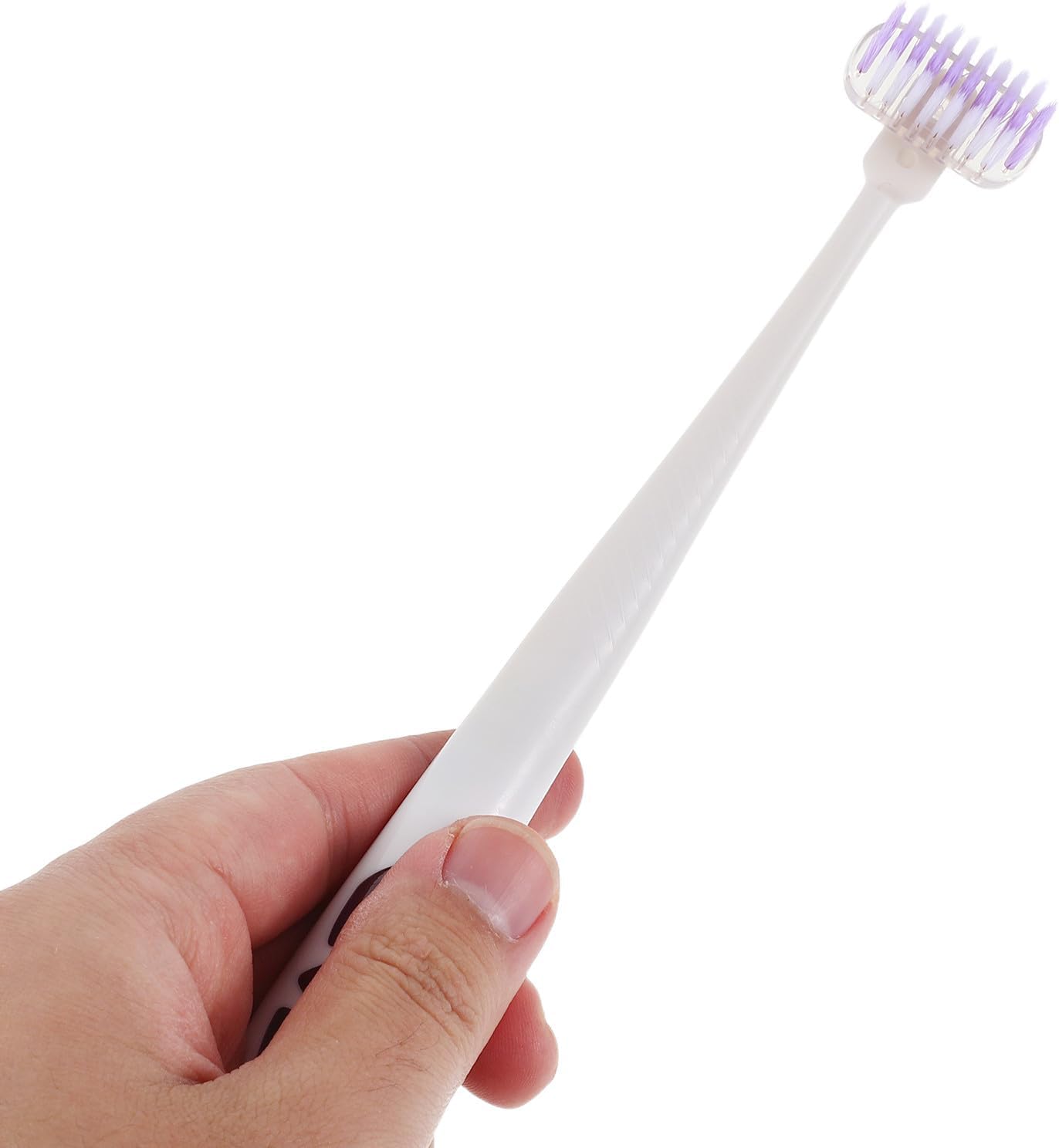 4pcs T-Shaped Rotating Toothbrush Set with Soft Bristles for Deep Gum Care, Gentle Handheld Toothbrushes and Adults, Travel-Friendly Oral Cleaning