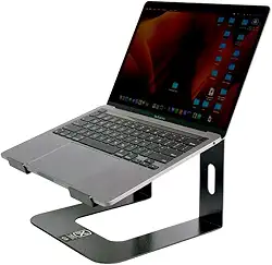 Suporte de Notebook Ibox, Ajustável, 12 cm de Elevação, Aço Resistente
