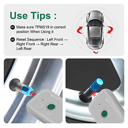 Obdmonster Tpms Sensor Tool Tpms Reset Sensor Programming Training Tool Tire Pressure Mointor System Tpms19 (8C2Z-1A203-A) #TOP4