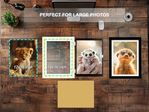 Betionol BTL-USPF-NEWX1216PF Picture Frame - Storage Box Type, Special New 12X16 Kid'S Art Frame Display 12X16In/30X40Cm Diamond Art Pictures Or Paintings Or Photos Or Puzzles thumb #5