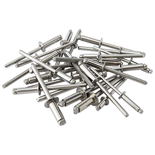 Rivets aveugles en acier inoxydable 3/16" x 5/8" fixation quincaillerie extérieure - 4