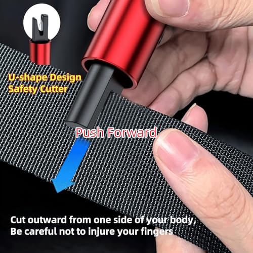 Image of 2-in-1 Car Window Breaker Seatbelt Cutter,Emergency Safe Hammer Escape Tool
