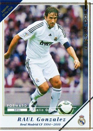 Amazon.co.jp: WCCF/16-17 / LEOC/ラウール・ゴンザレス : スポーツ