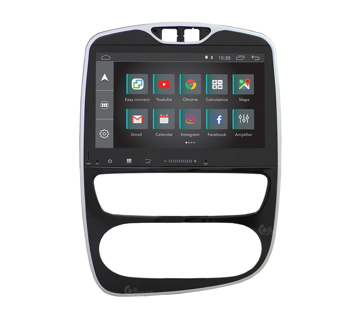 Autoradio Android JF-039OM-X7C compatibile con OPEL Mokka | CarPlay e Android Auto | GPS | DAB+ |9 pollici HD | Prodotto in Italia