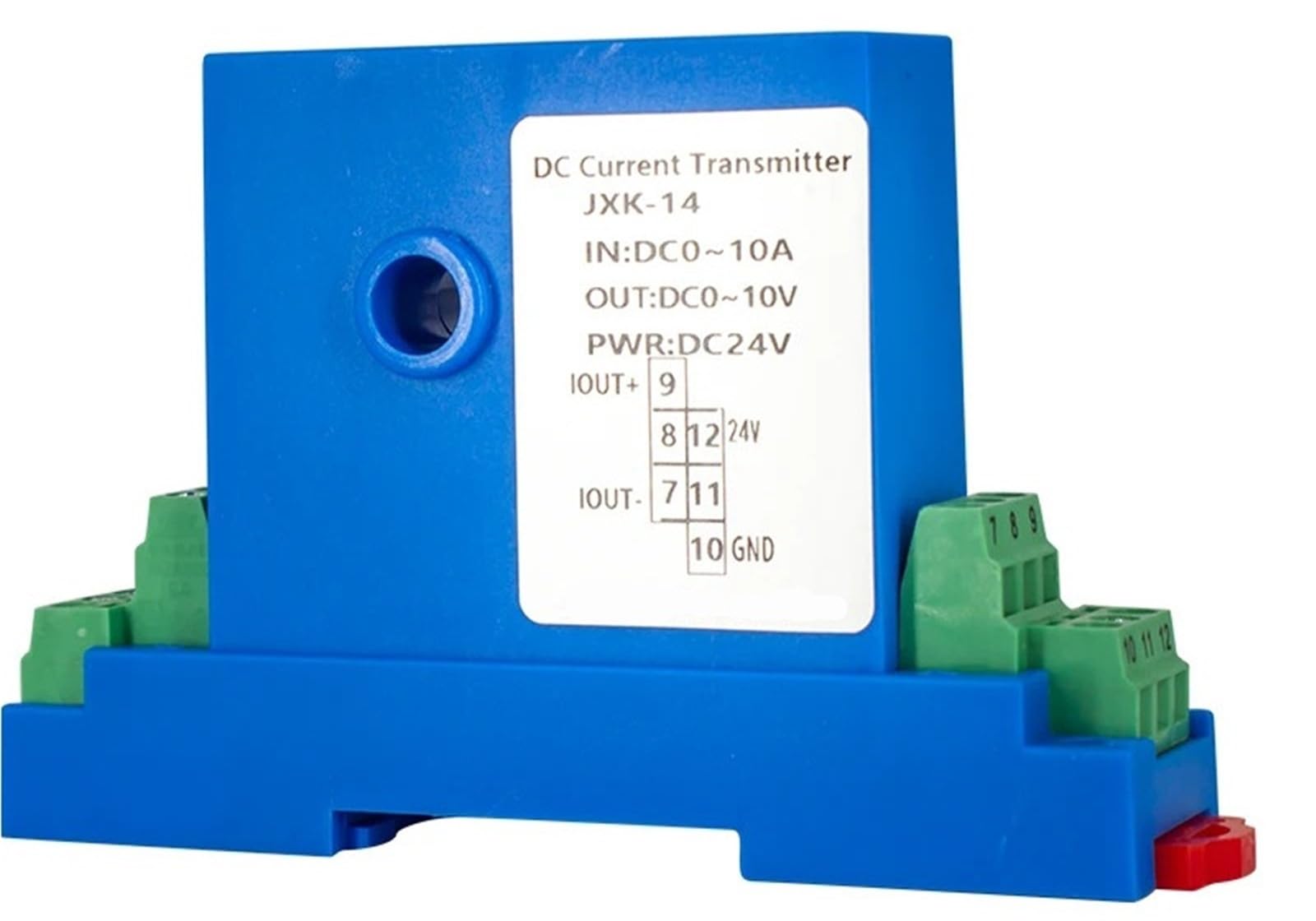 Convertisseur de Signal de courant AC DC 10A 20A 30A 50A 100A à 4-20mA 0-10V 0-5V RS485, transducteur de courant AC/DC à effet 8mm
