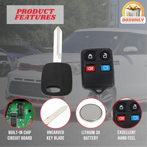 Llavero de entrada sin llave de 315 MHz para activar el Ford Focus y Mustang con total comodidad 4