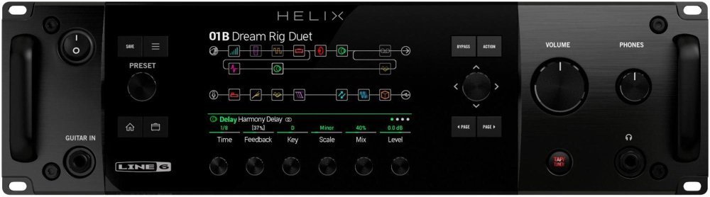 Line 6 アンプシミュレーター HELIX RACK
