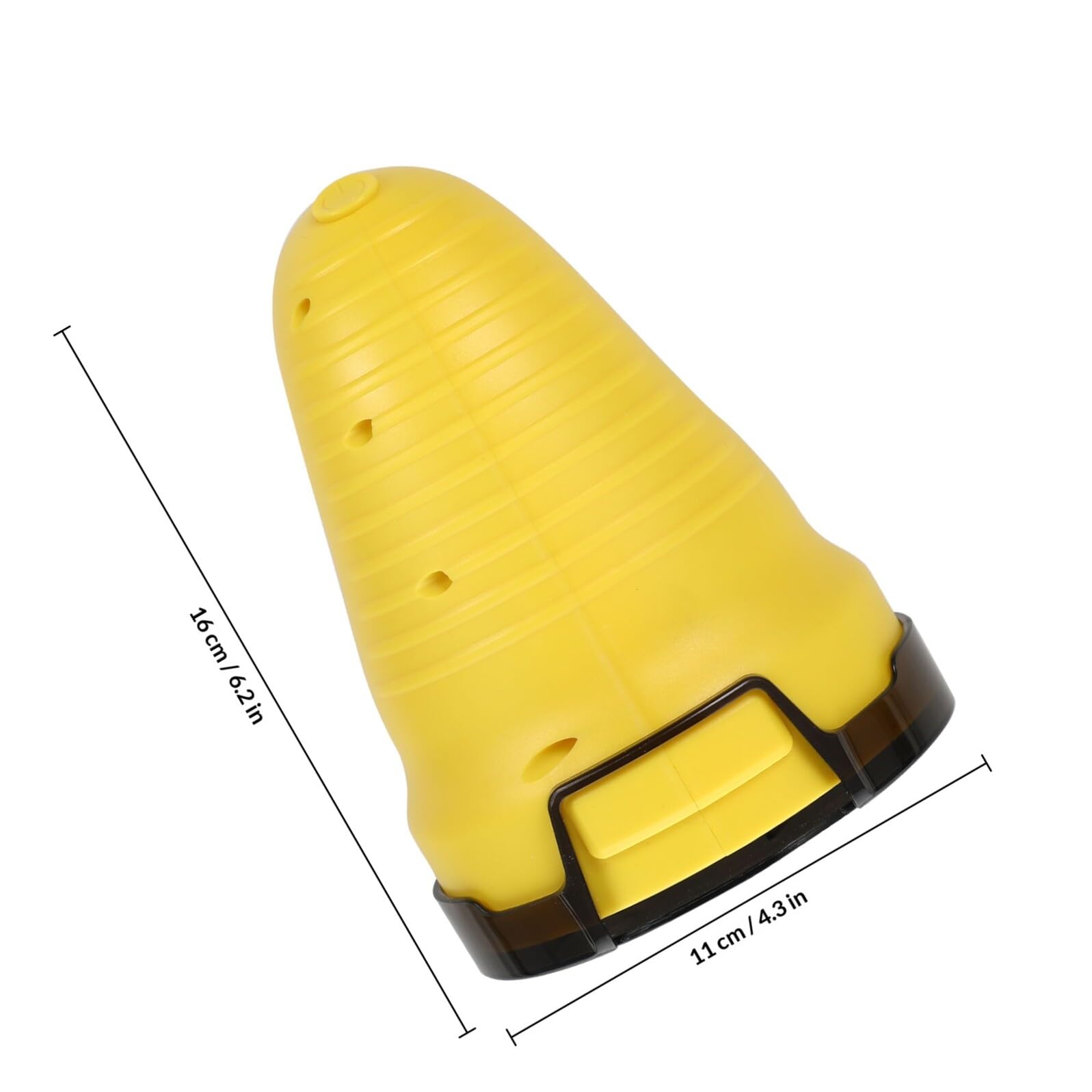 Mikinona Pala da Neve per Auto in ABS Resistente, Sgombraneve per Parabrezza Giallo Raschietto Ghiaccio, Strumento Pratico per Rimozione Neve e Ghiaccio su Vetri Auto
