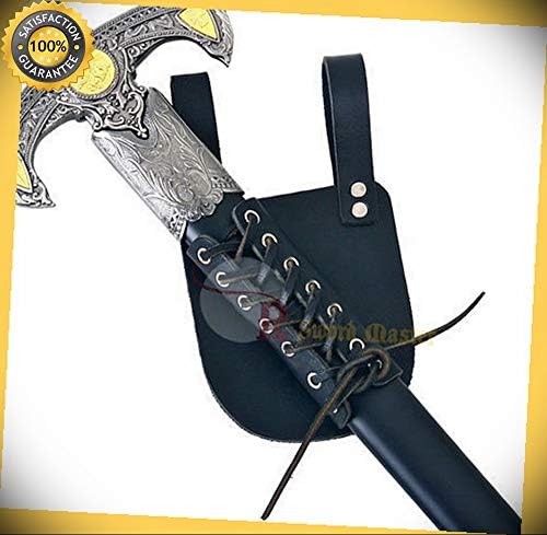 Leather Medieval Renaissance Main Gauche Dagger Sword Frog Brand New perfect for cosplay outdoor camping