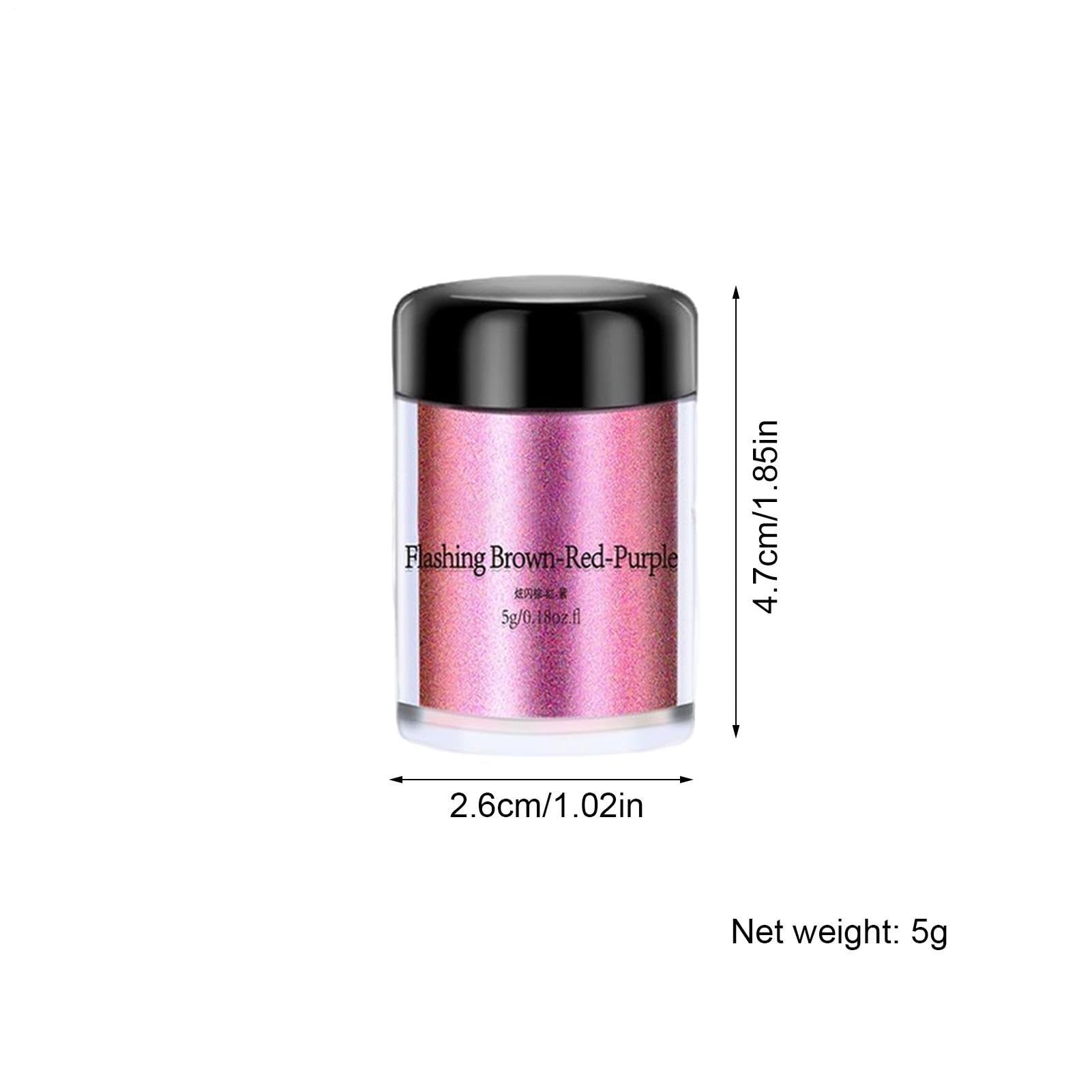 Glimmerpulver Set 12 Flaschen Kosmetik