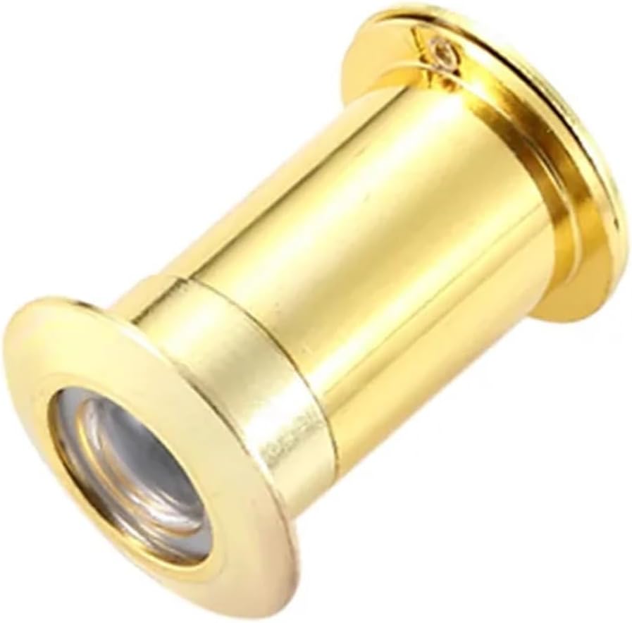 Door Viewer 4 PC Diameter 16mm/26mm Anti-Theft Door High-Definition Glass Lens Cat Eye Hotel Mirror Sheep(26mm Gold)