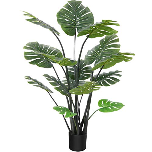 CROSOFMI Artificial Monstera Deliciosa 1.5m