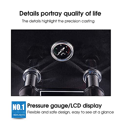 8L Kommerzielle Milchaufschäumer, Multifunktions-Dampfkocher, Vollautomatischer Milchschaum-Hersteller, für Bubble Tea… – Bild 4