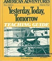 Yesterday, today, tomorrow: teaching guide 0590342649 Book Cover