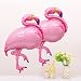 CUEA 40inch Pink Flamingo Shaped Mylar Balloon for Birthday Party Decorations