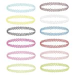 Womens Choker Necklaces Rhinestone