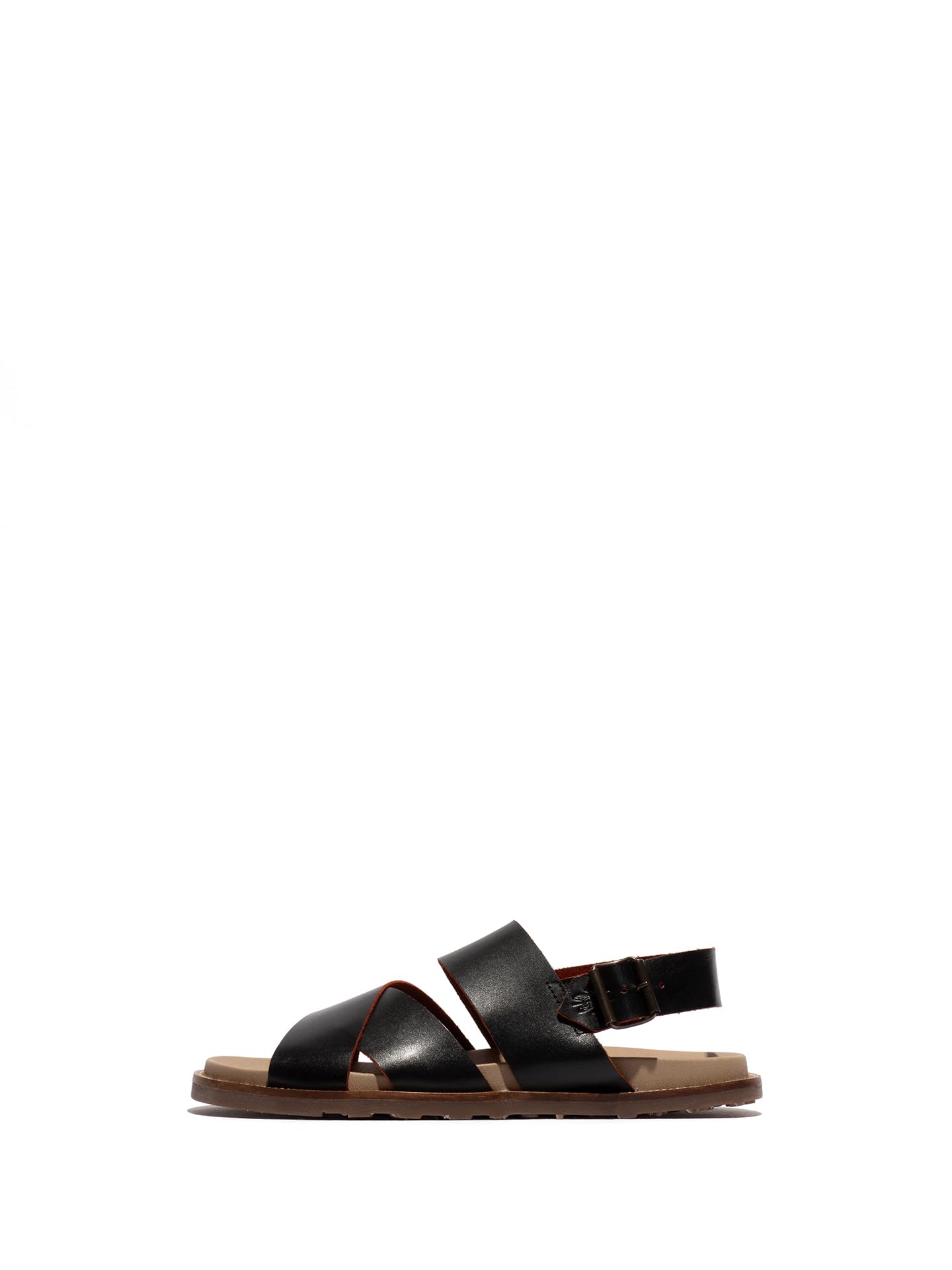 Fly London Men's MOLF254FLY Fisherman Sandal, Black, 8 UK
