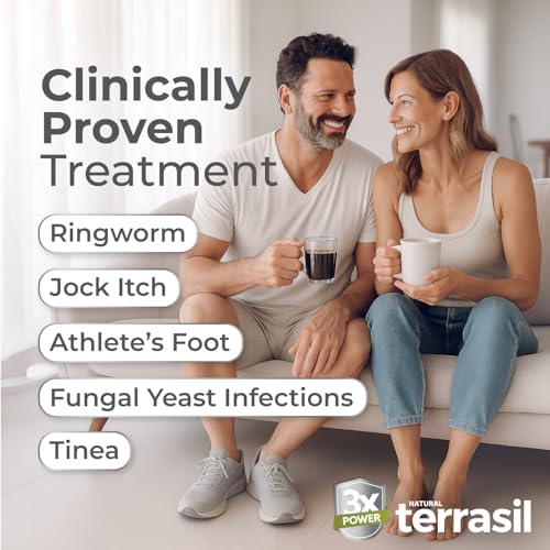 terrasil clotrimazole antifungal cream relief for fungal yeast infections jock itch athletes foot ringworm for men amp women clinically proven treatment of skin fungus fsa - hsa eligible 05oz